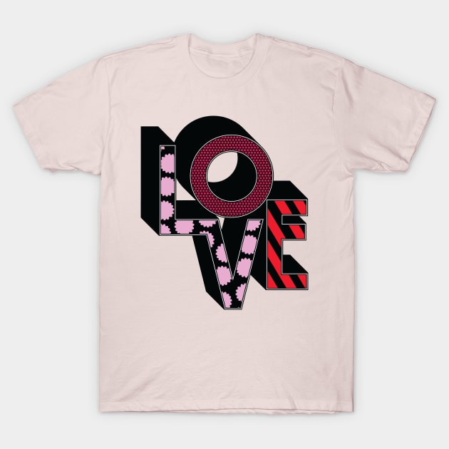 LOVE T-Shirt by 80east Design